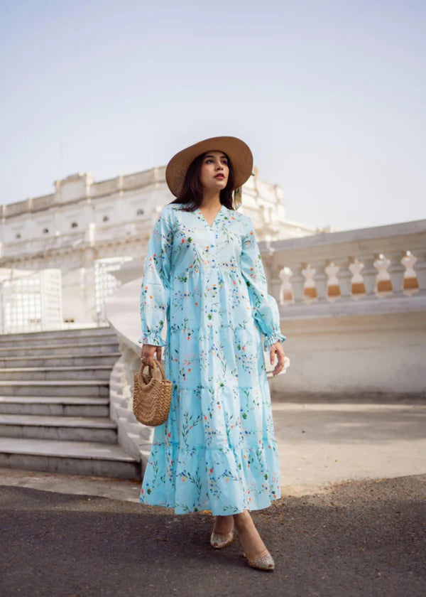 Apricocia | Lawn 1 piece - top | Aline Mexi