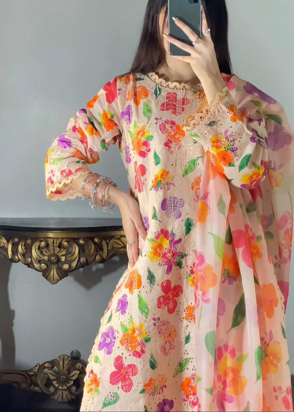 Zayan | 3 piece Multi Lawn | Arhama