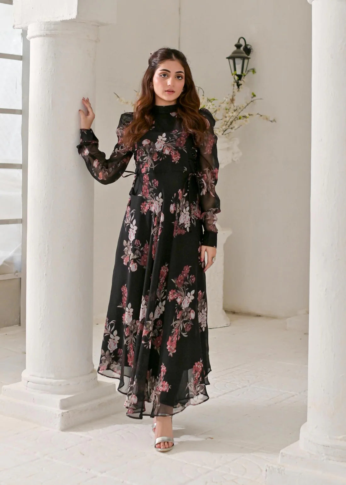 Zayan | Chiffon Maxi | Blackluxe 10219