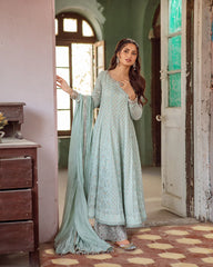 Faiza Saqlain | Embroidered Chiffon | NAAZ