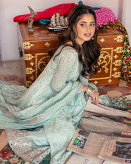 Faiza Saqlain | Embroidered Chiffon | NAAZ