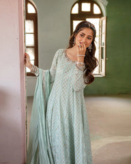 Faiza Saqlain | Embroidered Chiffon | NAAZ