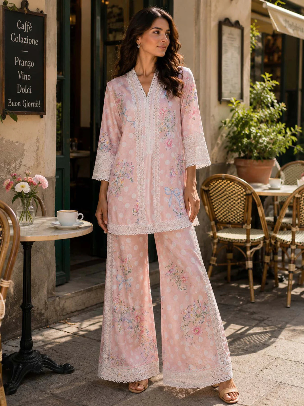 Noor By Sadia Asad | Nooriyah RTW Vol ‘2 | Pink Soufflé D9