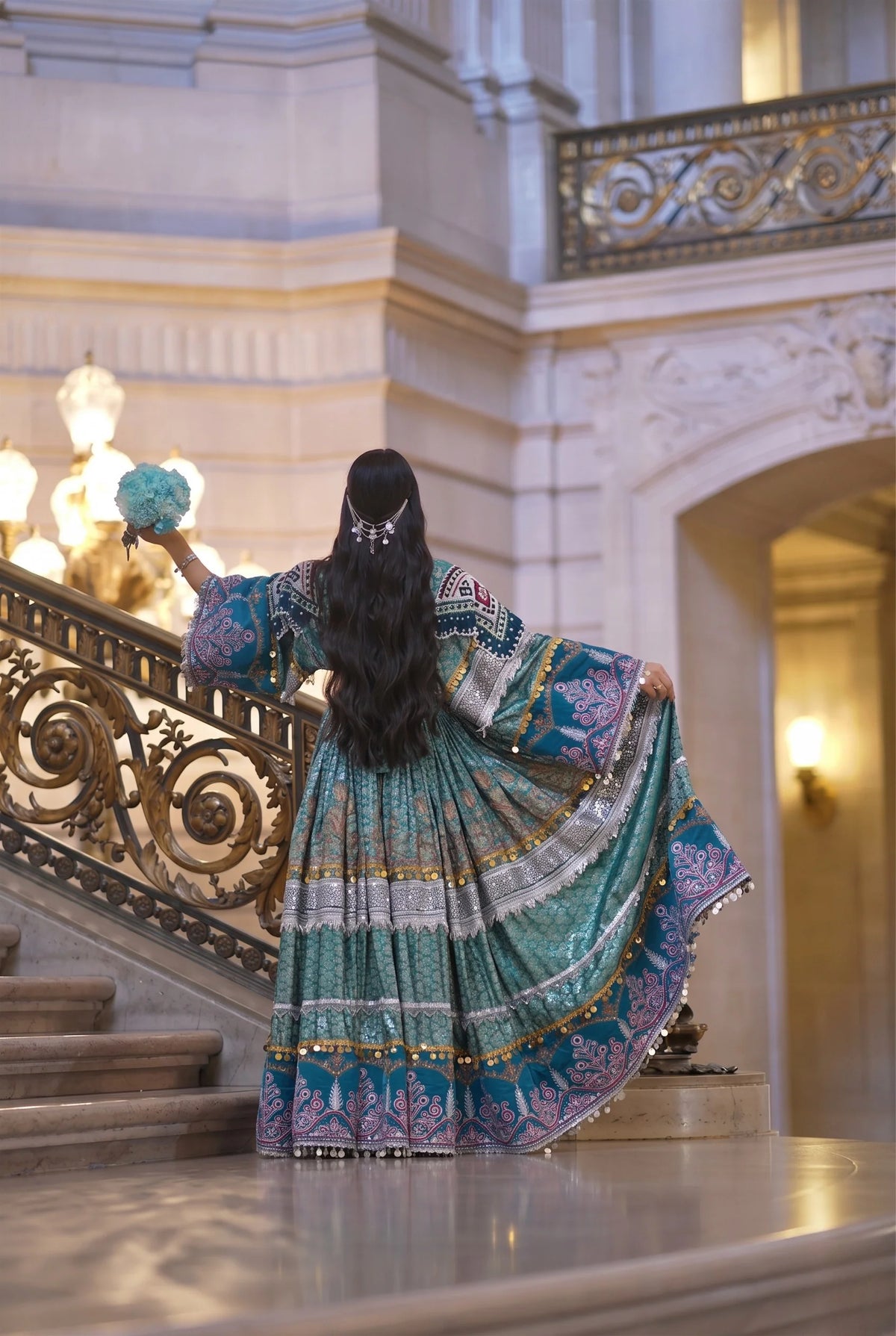 Zarish Studios | Wedding Formal Dress | The Azure Heritage