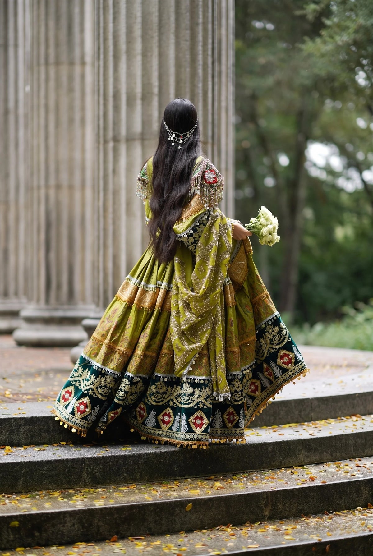 Zarish Studios | Wedding Formal Dress | The Gilded Forest