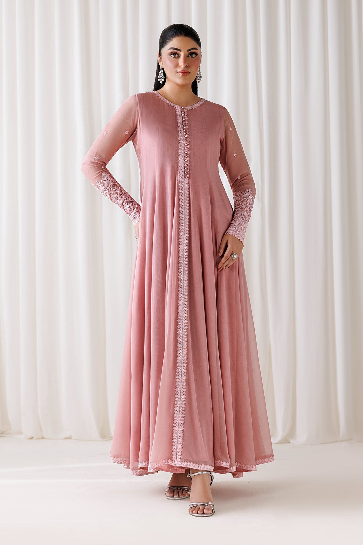 Baroque | EMBROIDERED CHIFFON |  EN-1299