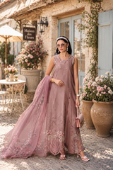 Noor by Saadia Asad | Noor Eid Printskhas 26 | D3 – Rose Éclat