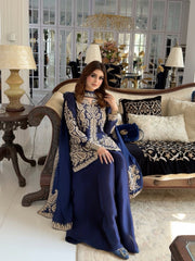 Haniyas | EID COLLECTION’26 | Royal Blue