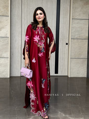 Haniyas | EID COLLECTION’26 | Red Kaftan