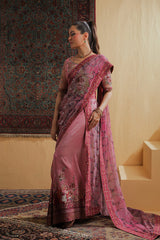Shamaeel Ansari | Majestic Legacy | Rosewood Zari Fusion Saree