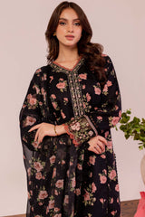 Farasha | Printed Essentials | Black Scarlet