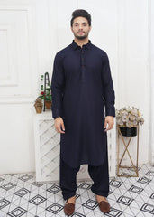 Navy Blue Shalwar Kameez - Dress Designers