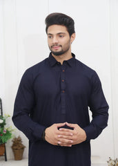 Navy Blue Shalwar Kameez - Dress Designers