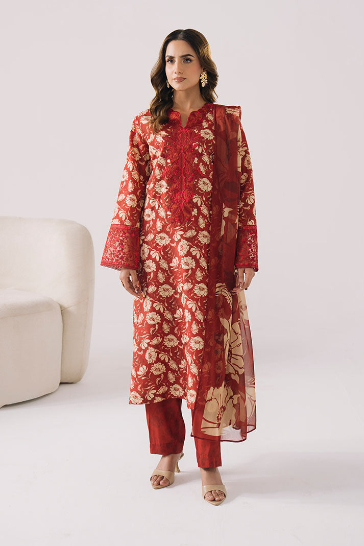 Imrozia Premium | Floral Atelier Lawn | IPL-26 Floral Nocturne