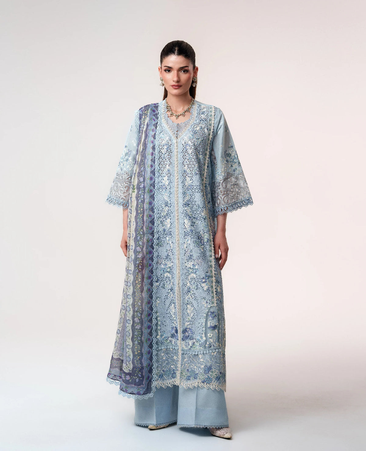 Republic Womenswear | Lilas Lawn 26 | Iris Stitched