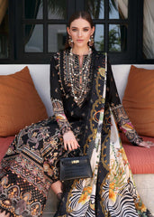 Kanwal Malik | Elysia Luxury Lawn 25 | Noire | Zayan Clothing UK