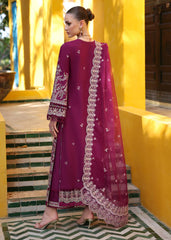 Kanwal Malik | Elysia Luxury Lawn 25 | Lavena | Zayan Clothing UK