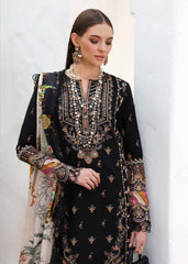 Kanwal Malik | Elysia Luxury Lawn 25 | Noire | Zayan Clothing UK