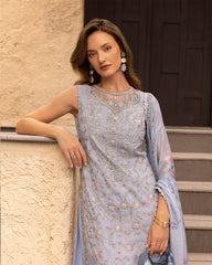 Faiza Saqlain | Zinnia Luxury Lawn | Liana