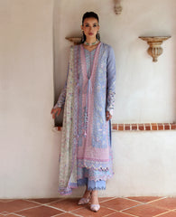 Republic Womenswear | Embroidered Pret Vol-ll '26 | Lavender Petal
