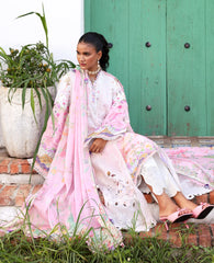 Republic Womenswear | Embroidered Pret Vol-ll '26 | Crimson Camellia