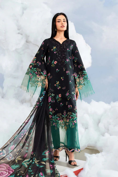 Maria B | M Basics Dreamscape Eid Lawn | MB-CUSV14-01B