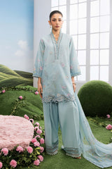 Maria B | M Basics Dreamscape Eid Lawn | MB-CUSV14-02B