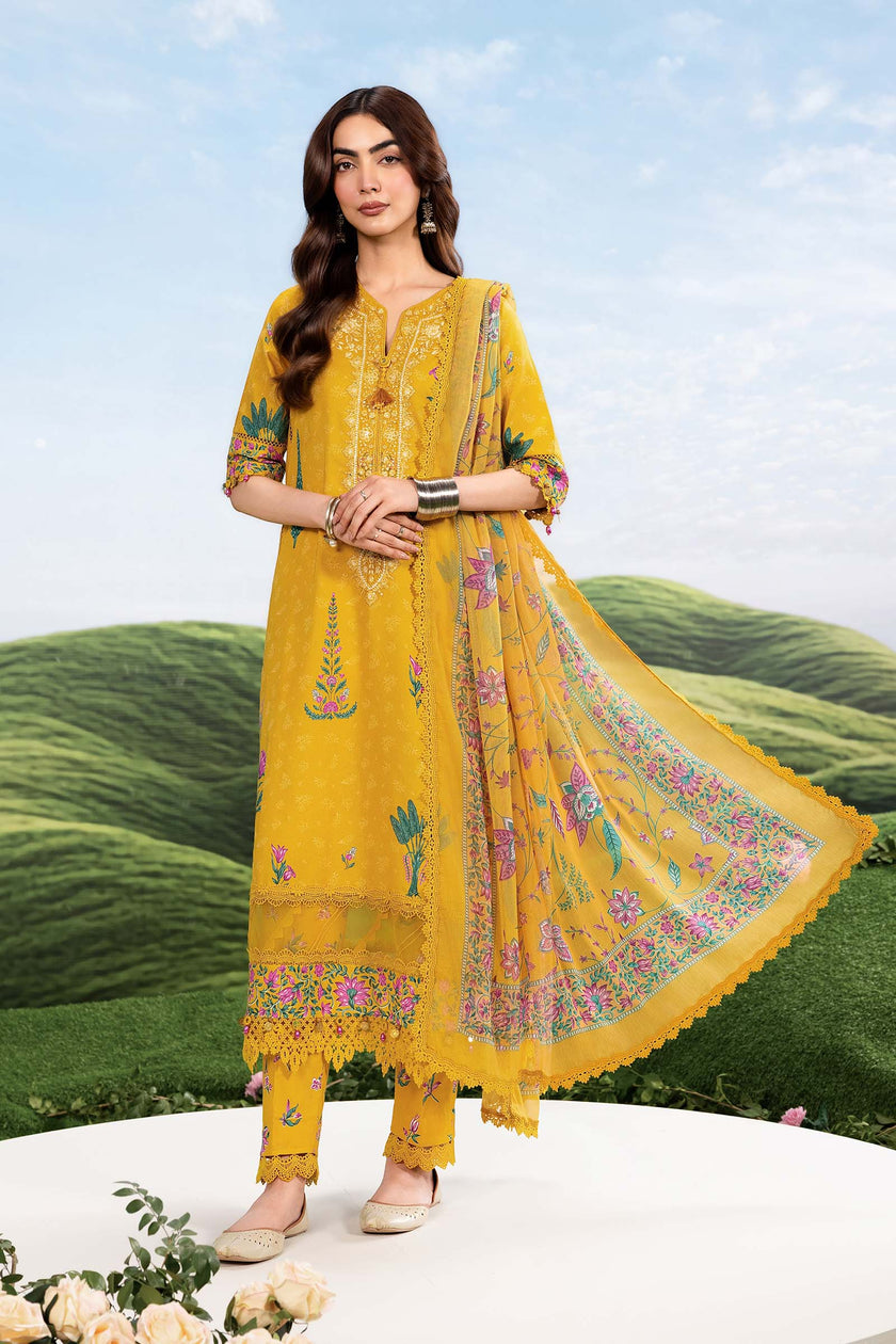 Maria B | M Basics Dreamscape Eid Lawn | MB-CUSV14-03A