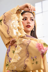 Maria B | M Basics Dreamscape Eid Lawn | MB-CUSV14-04B