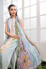 Maria B | M Basics Dreamscape Eid Lawn | MB-CUSV14-06A
