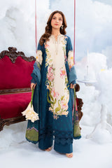 Maria B | M Basics Dreamscape Eid Lawn | MB-CUSV14-05B