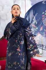 Maria B | M Basics Dreamscape Eid Lawn | MB-CUSV14-07B