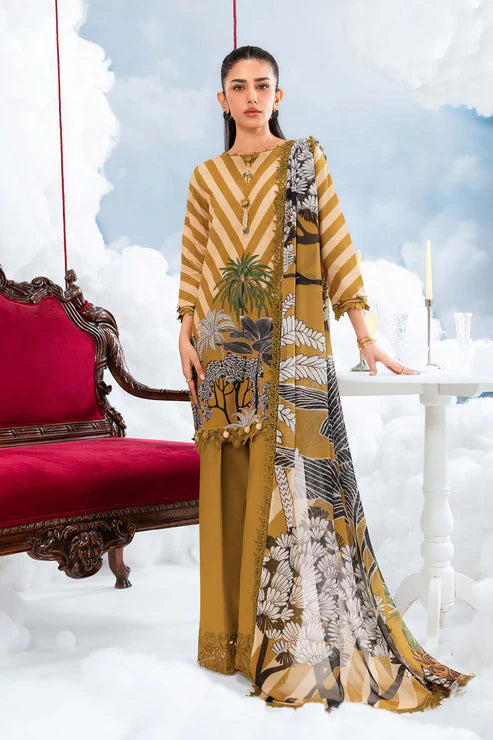 Maria B | M Basics Dreamscape Eid Lawn | MB-CUSV14-08A