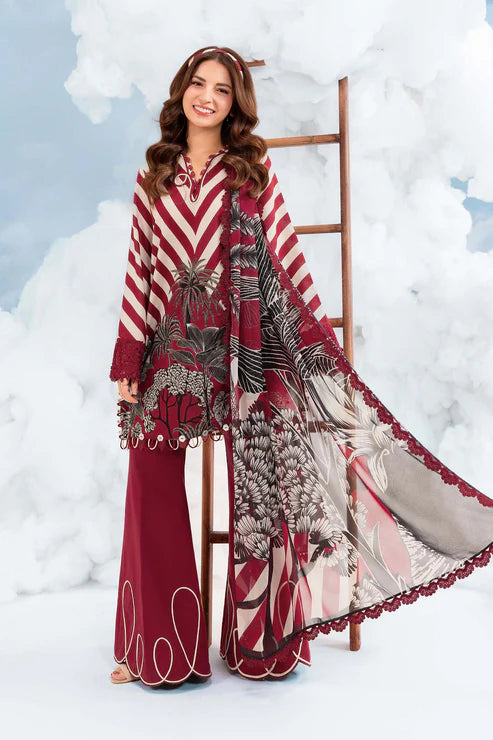 Maria B | M Basics Dreamscape Eid Lawn | MB-CUSV14-08B
