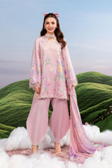 Maria B | M Basics Dreamscape Eid Lawn | MB-CUSV14-10B