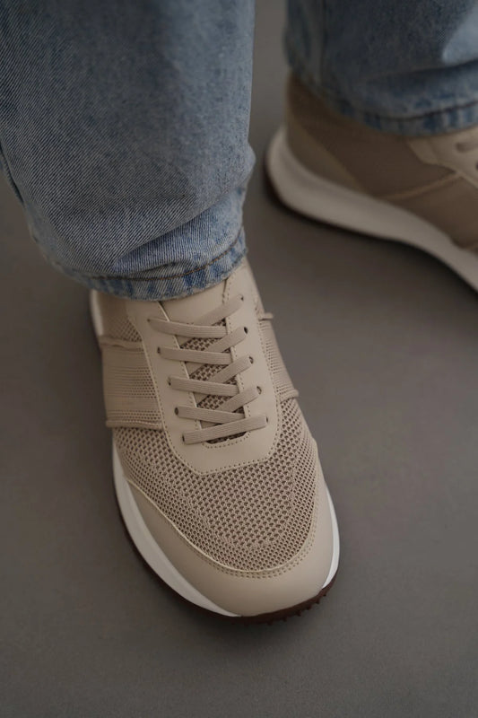 LAMA LACE-UP KNIT SNEAKERS For Men