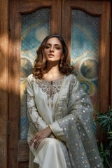 Wahajmkhan | Bahar Begum Formals | IVORY RAW BAHAR