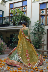 Wahajmkhan | Bahar Begum Formals | GREEN GALORE