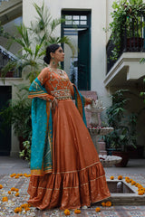 Wahajmkhan | Bahar Begum Formals | RUSTIC TURQUOISE