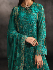 Rajbari | Sage Chiffon Edit | Opulance