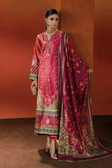 Maria B | Luxury Pret Pre Fall | MPS-EF26-01R1-Pink and Orange