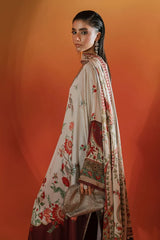 Maria B | Luxury Pret Pre Fall | MPS-EF26-03R1-Beige and Maroon