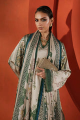 Maria B | Luxury Pret Pre Fall | MPS-EF26-10R1-Beige and Green