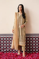 Mushq | Sunehri Lama Silk | Soraya | Zayan Clothing UK