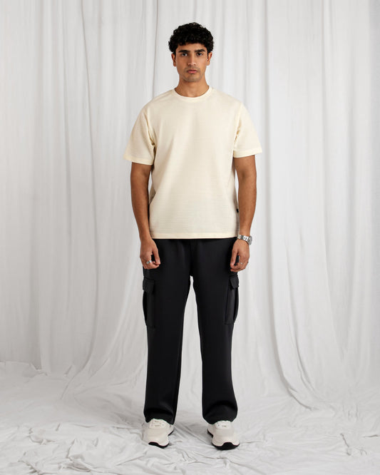 Engine Men Off White T Shirt