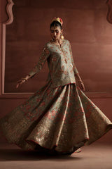 Maryum N Maria | Formal ‘25 | RECEPTION FLOWERS - MSS5900 | Zayan Clothing UK