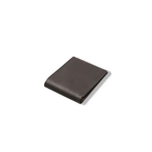 Premium Leather Dark Brown Minimalistic Slim Luxury Wallet For Men (MW0077-002)