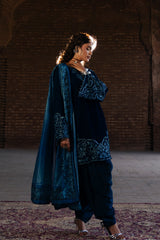 Maryum N Maria | Gulshan e Makhmal | CAPUCINE - MWS5888