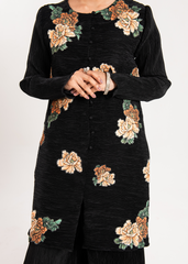 Maria Osama Khan | Claire Pleated Silk | Twilight