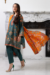Mina Hasan | Signature Pret | Teal Green